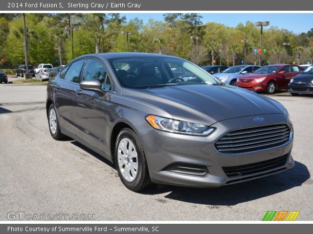 2014 Ford Fusion S in Sterling Gray