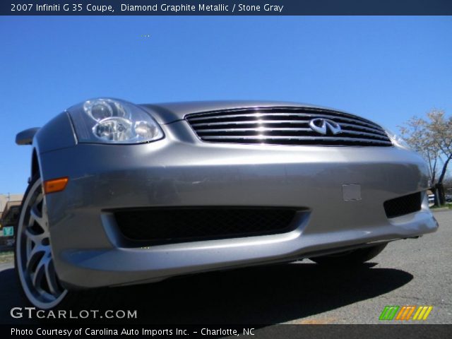 2007 Infiniti G 35 Coupe in Diamond Graphite Metallic