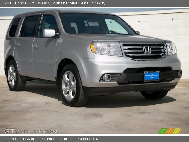 2015 Honda Pilot EX 4WD in Alabaster Silver Metallic