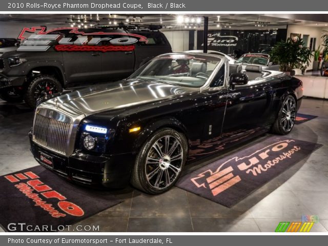 2010 Rolls-Royce Phantom Drophead Coupe in Black