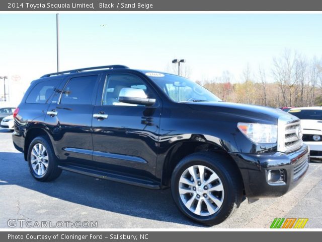 2014 Toyota Sequoia Limited in Black