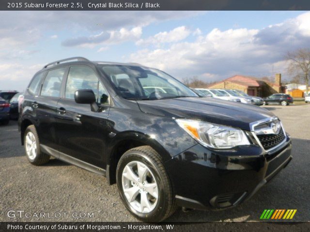 2015 Subaru Forester 2.5i in Crystal Black Silica