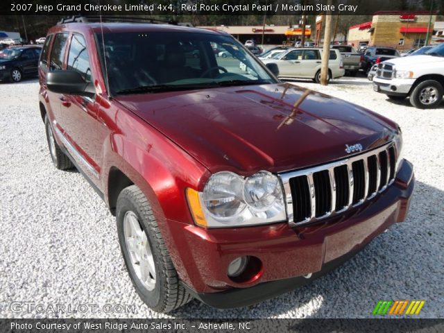 2007 Jeep Grand Cherokee Limited 4x4 in Red Rock Crystal Pearl