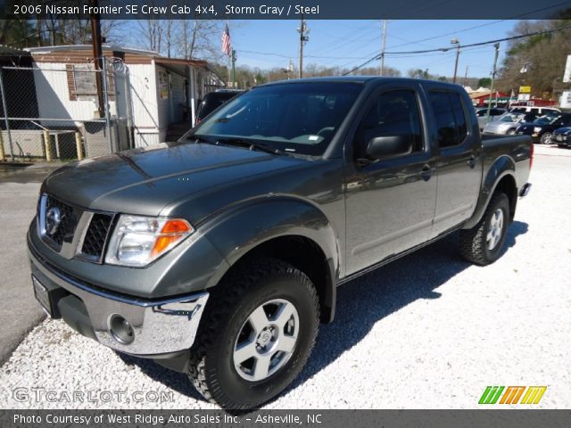 2006 Nissan Frontier SE Crew Cab 4x4 in Storm Gray