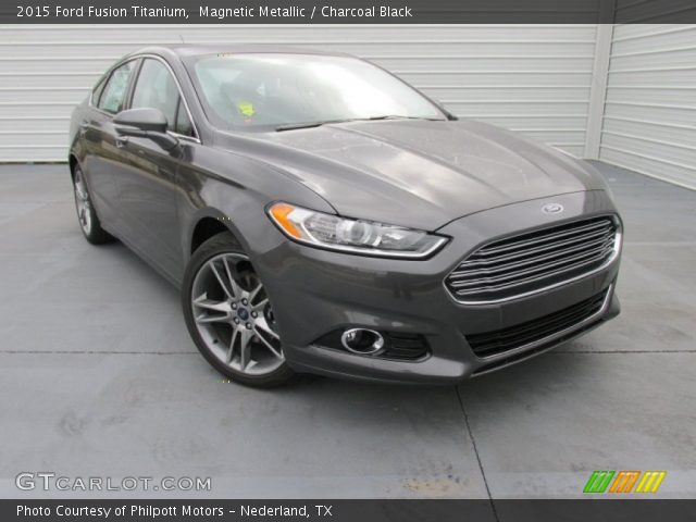 2015 Ford Fusion Titanium in Magnetic Metallic