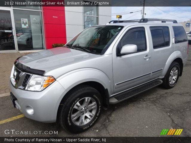 2012 Nissan Pathfinder Silver 4x4 in Brilliant Silver