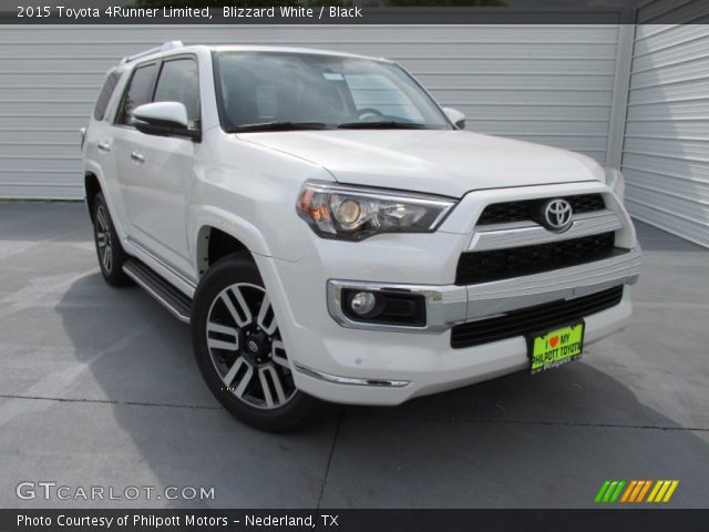 2015 Toyota 4Runner Limited in Blizzard White