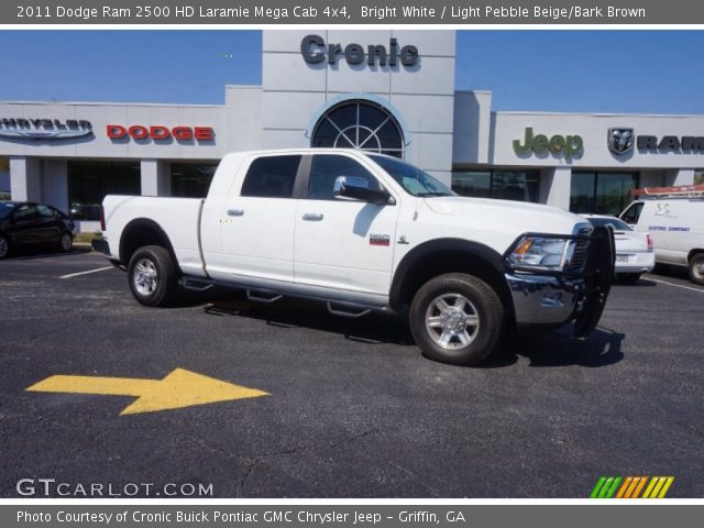 2011 Dodge Ram 2500 HD Laramie Mega Cab 4x4 in Bright White