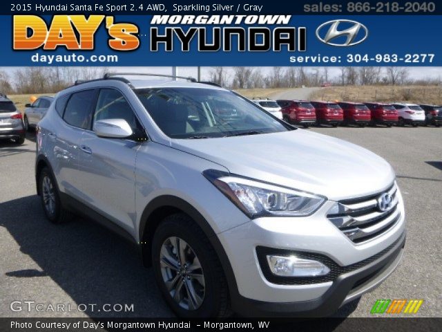 2015 Hyundai Santa Fe Sport 2.4 AWD in Sparkling Silver