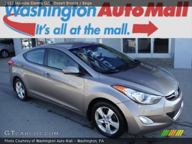 2012 Hyundai Elantra GLS in Desert Bronze