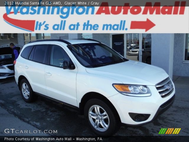 2012 Hyundai Santa Fe GLS AWD in Glacier White
