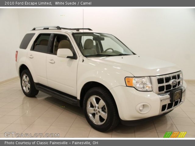 2010 Ford Escape Limited in White Suede