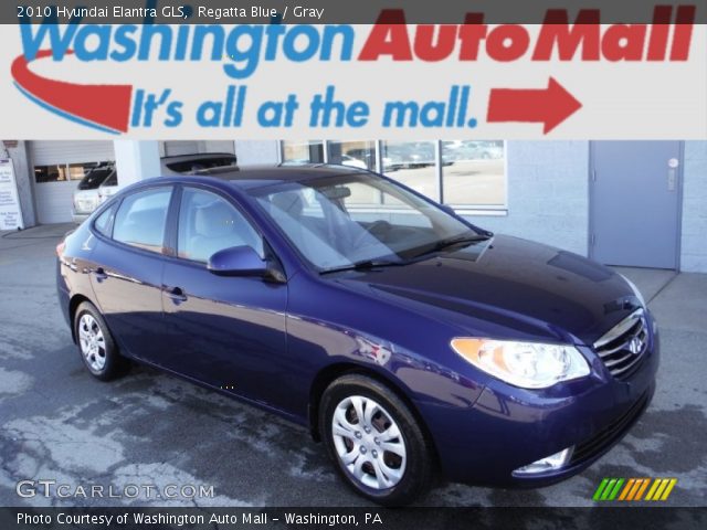 2010 Hyundai Elantra GLS in Regatta Blue