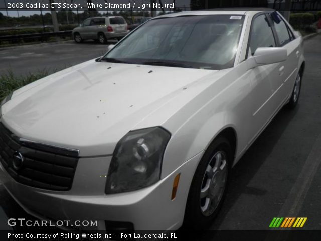 2003 Cadillac CTS Sedan in White Diamond