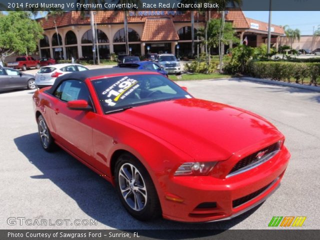 2014 Ford Mustang V6 Premium Convertible in Race Red