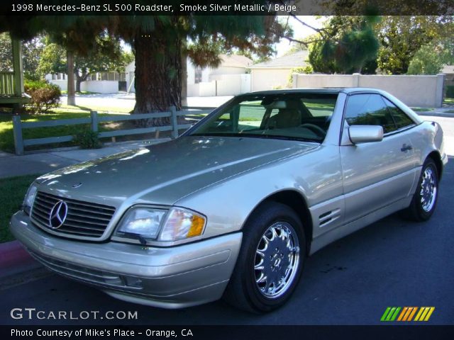 1998 Mercedes-Benz SL 500 Roadster in Smoke Silver Metallic