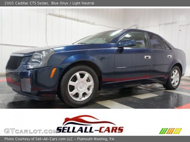 2003 Cadillac CTS Sedan in Blue Onyx