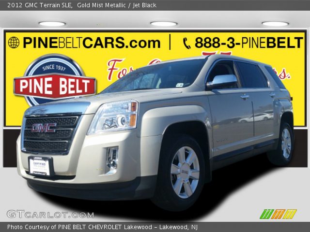 2012 GMC Terrain SLE in Gold Mist Metallic
