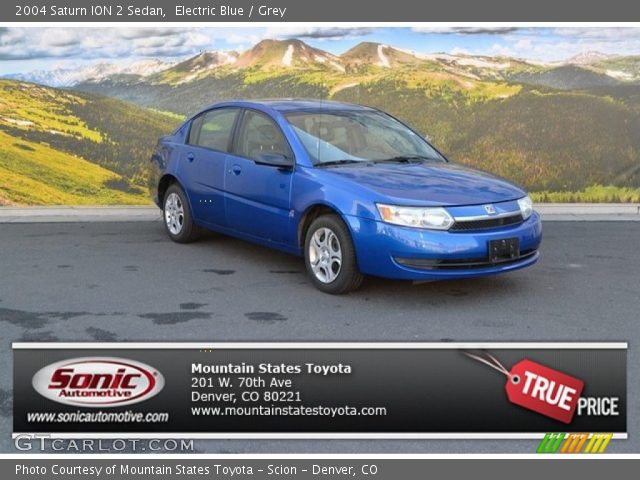 2004 Saturn ION 2 Sedan in Electric Blue