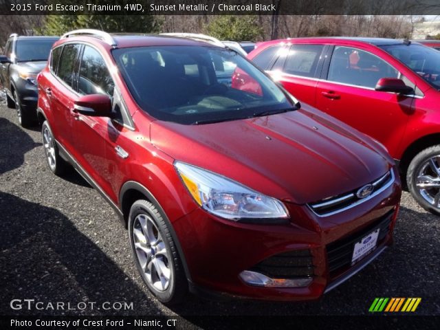 2015 Ford Escape Titanium 4WD in Sunset Metallic