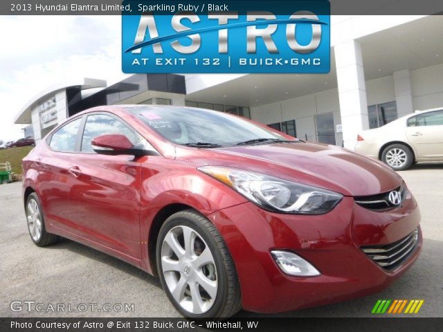 2013 Hyundai Elantra Limited in Sparkling Ruby