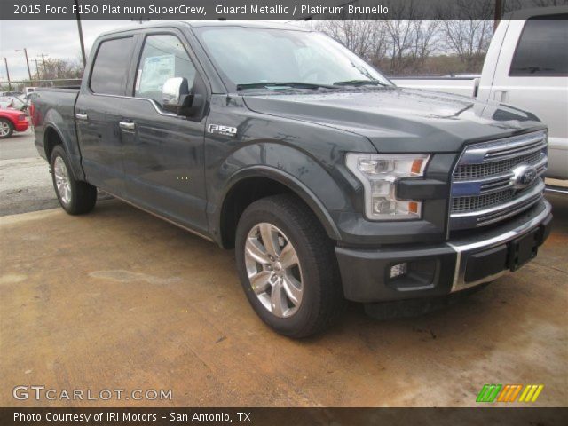 2015 Ford F150 Platinum SuperCrew in Guard Metallic