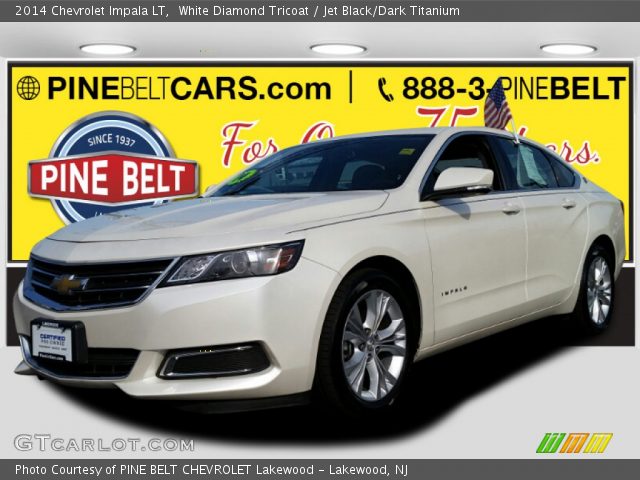 2014 Chevrolet Impala LT in White Diamond Tricoat