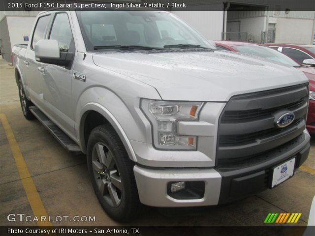 2015 Ford F150 Lariat SuperCrew in Ingot Silver Metallic