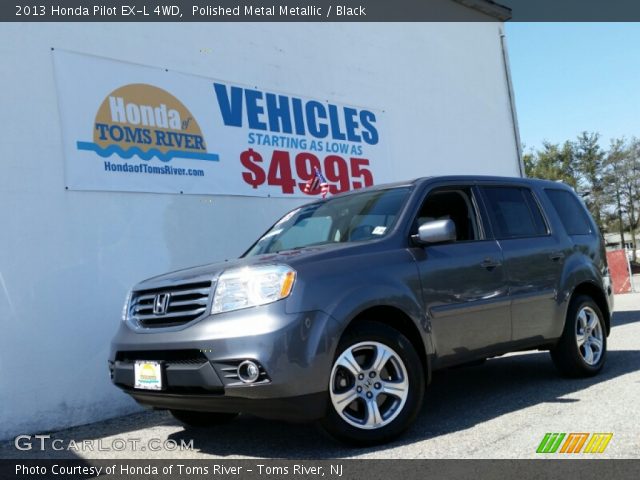 2013 Honda Pilot EX-L 4WD in Polished Metal Metallic