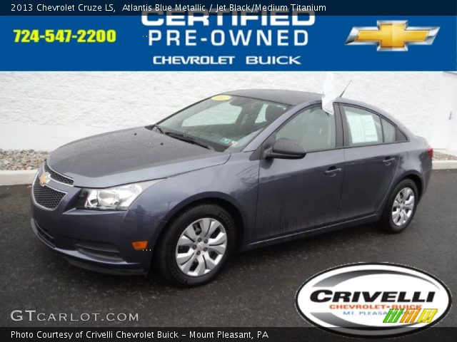 2013 Chevrolet Cruze LS in Atlantis Blue Metallic