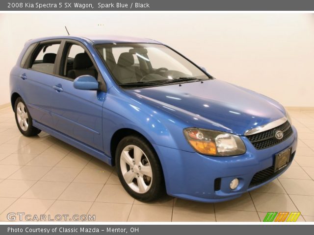 2008 Kia Spectra 5 SX Wagon in Spark Blue