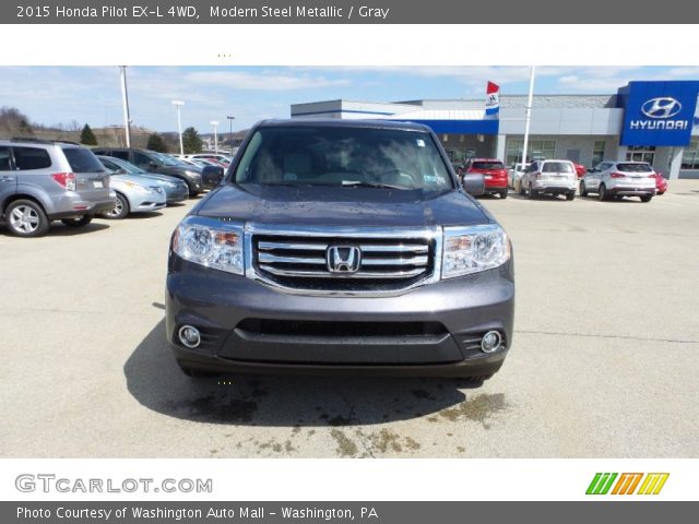 2015 Honda Pilot EX-L 4WD in Modern Steel Metallic