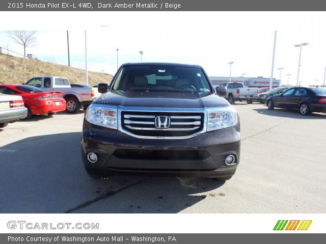 2015 Honda Pilot EX-L 4WD in Dark Amber Metallic