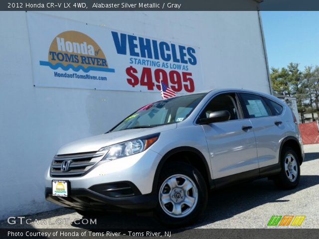 2012 Honda CR-V LX 4WD in Alabaster Silver Metallic