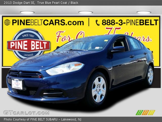 2013 Dodge Dart SE in True Blue Pearl Coat