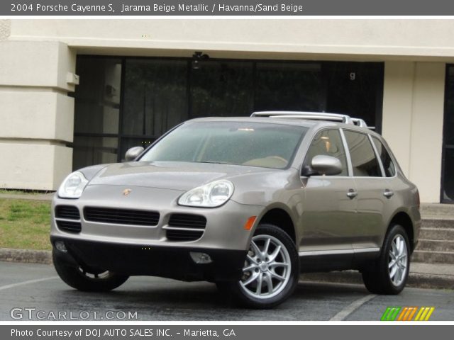 2004 Porsche Cayenne S in Jarama Beige Metallic