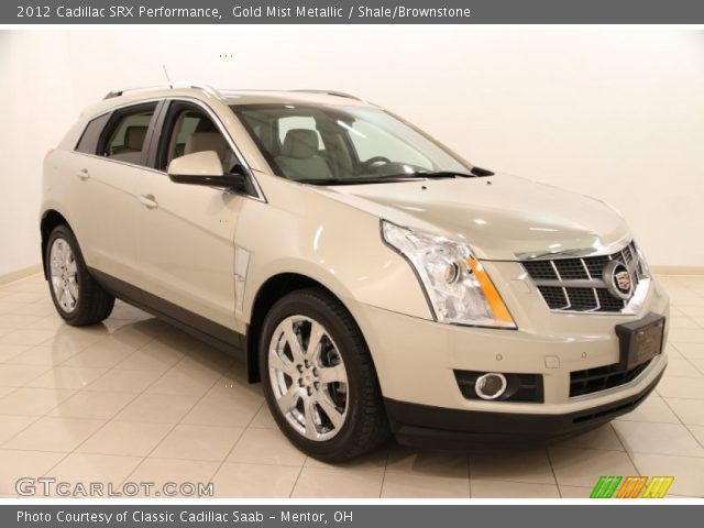 2012 Cadillac SRX Performance in Gold Mist Metallic