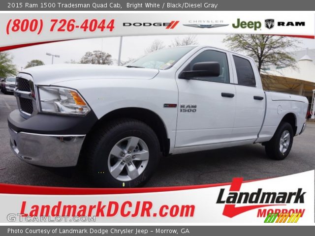 2015 Ram 1500 Tradesman Quad Cab in Bright White