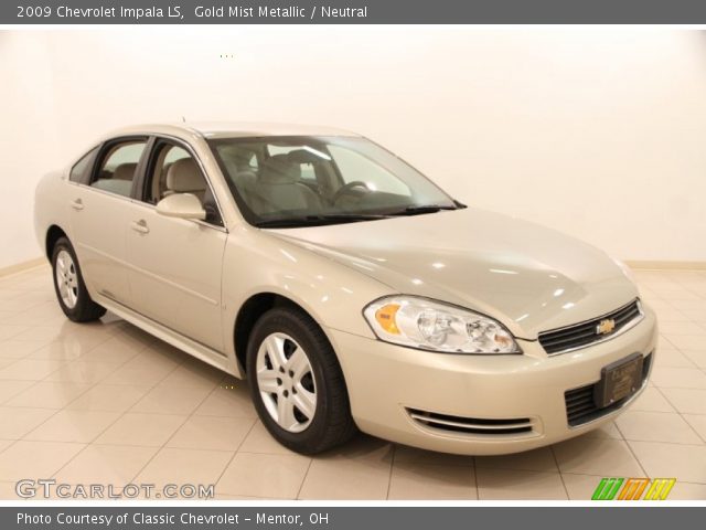 2009 Chevrolet Impala LS in Gold Mist Metallic