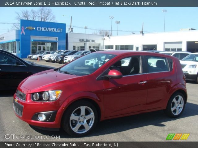 2014 Chevrolet Sonic LTZ Hatchback in Crystal Red Tintcoat