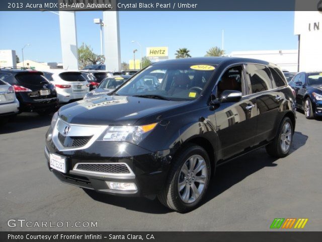 2013 Acura MDX SH-AWD Advance in Crystal Black Pearl