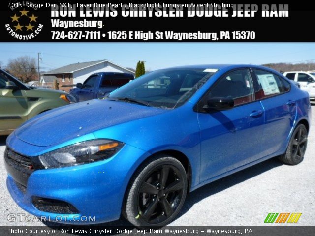 2015 Dodge Dart SXT in Laser Blue Pearl