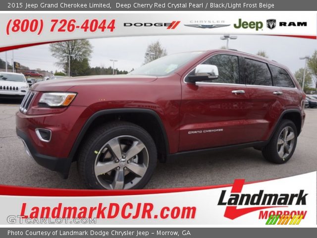 2015 Jeep Grand Cherokee Limited in Deep Cherry Red Crystal Pearl