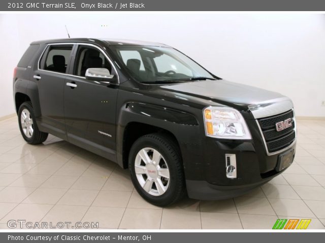 2012 GMC Terrain SLE in Onyx Black