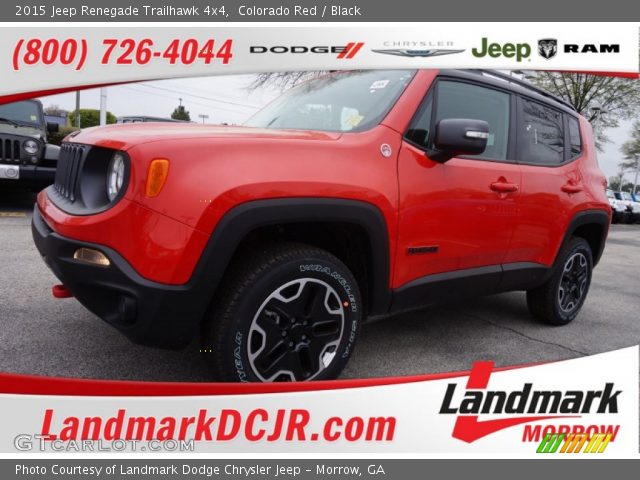 2015 Jeep Renegade Trailhawk 4x4 in Colorado Red