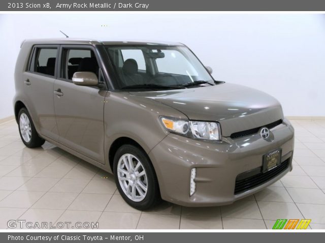 2013 Scion xB  in Army Rock Metallic