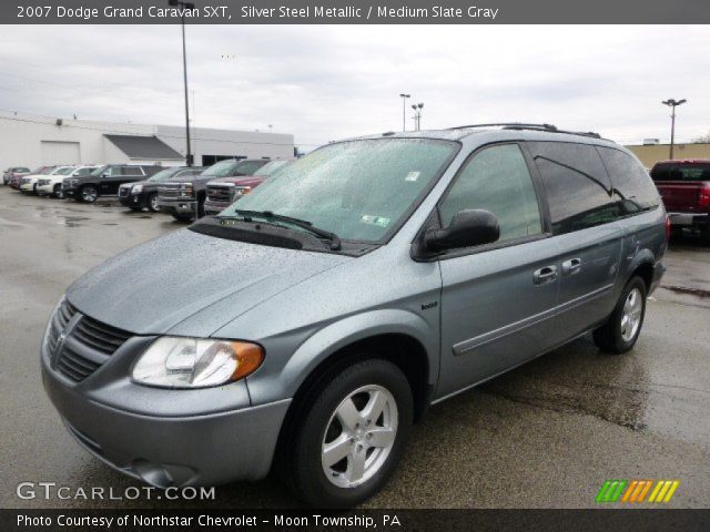 2007 Dodge Grand Caravan SXT in Silver Steel Metallic