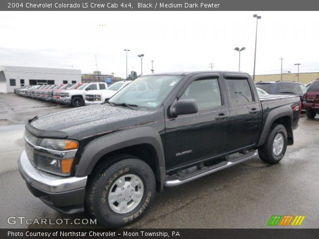 2004 Chevrolet Colorado LS Crew Cab 4x4 in Black