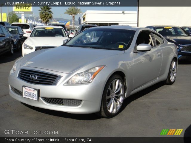 2008 Infiniti G 37 Journey Coupe in Liquid Platinum Silver