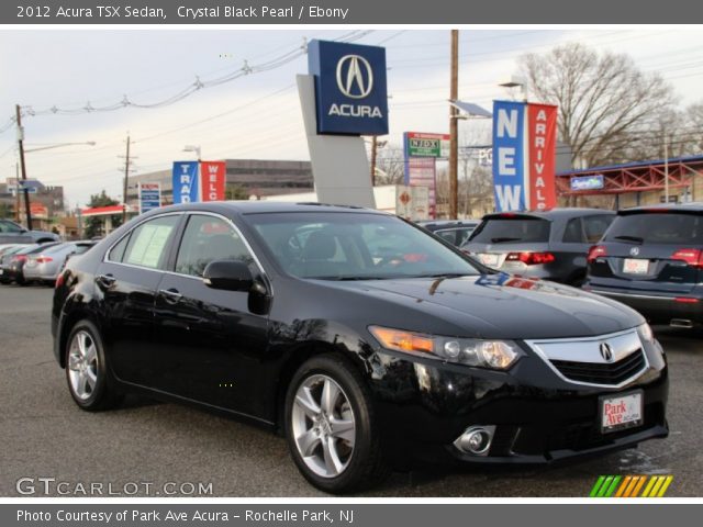 2012 Acura TSX Sedan in Crystal Black Pearl